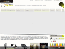 Tablet Screenshot of eclairage-de-jardin.fr